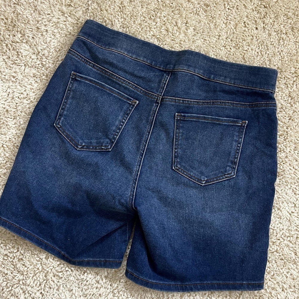 WOMENS NEW DIRECTION PULL ON SHORTS SIZE 10 SHORT EUC - Picture 6 of 10